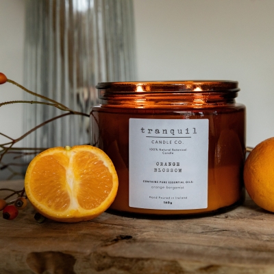 Orange blossom candle