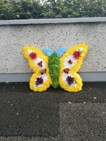 Butterfly artificial arrangement