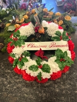 Christmas remembrance wreath